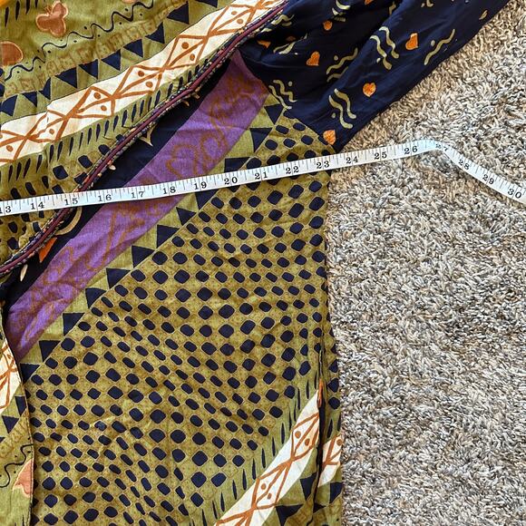 VTG COMPONIX Oversized Collar Jacket Size 8 Art to Wear 90s Whimsygoth Eclectic - Picture 8 of 10